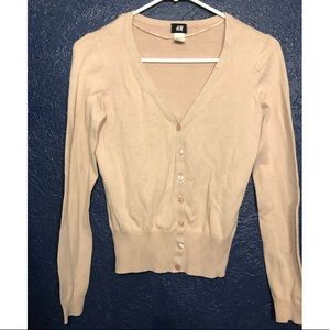 Pink H&M cardigan